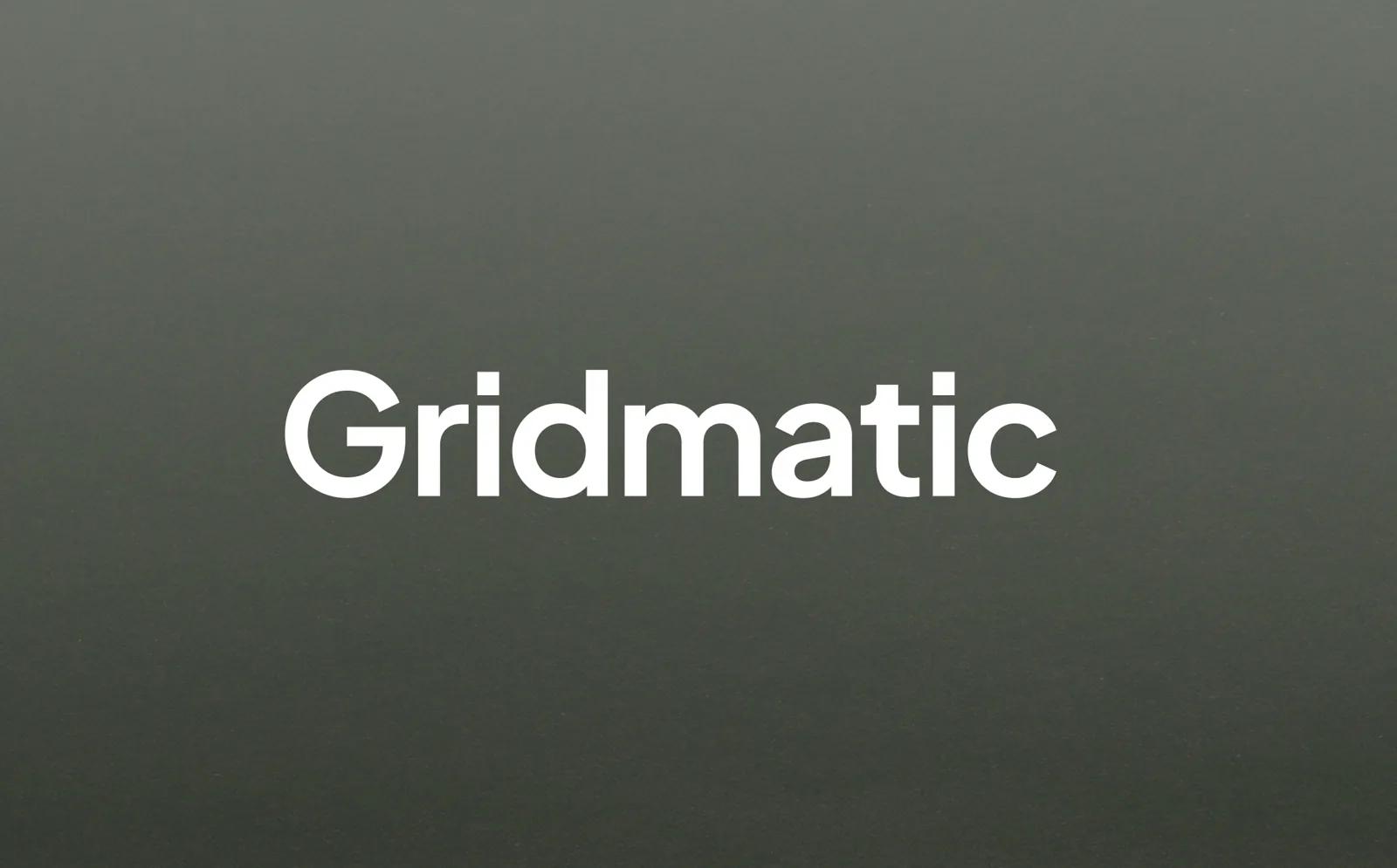Gridmatic hero