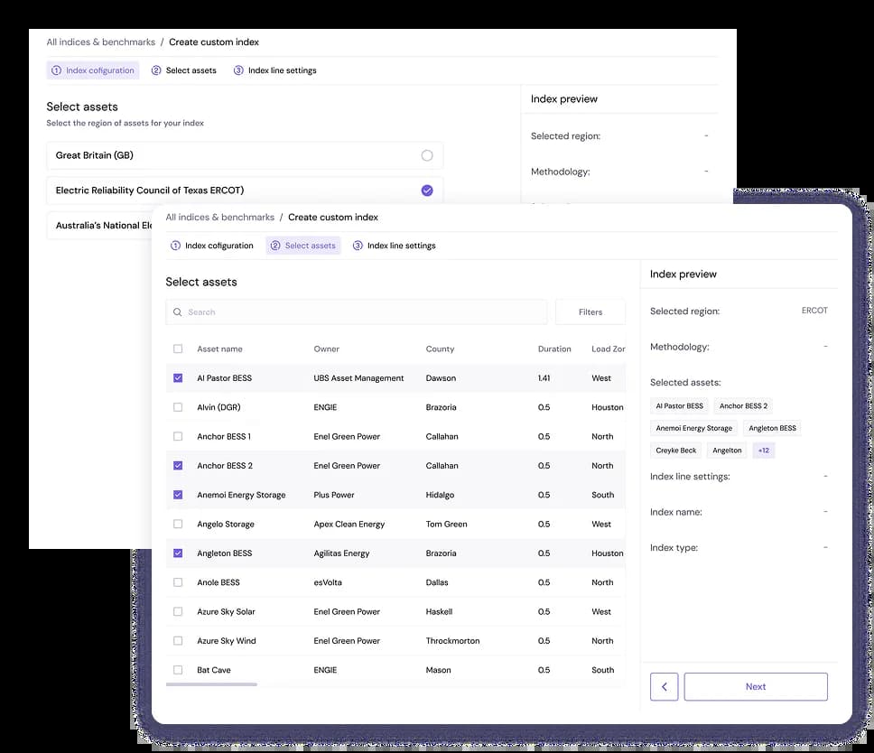 Create and share custom benchmarks - based on the variables you care about
