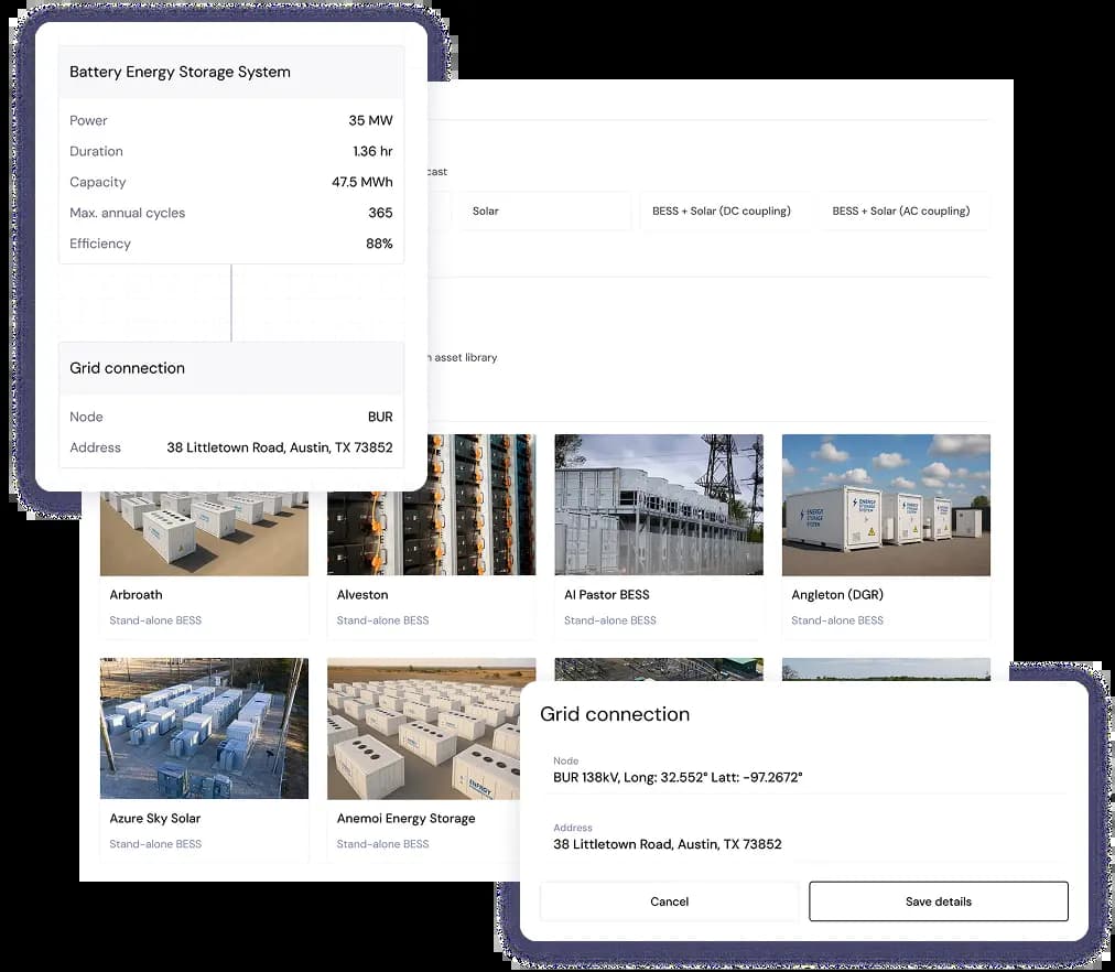 Tailor every single forecast to your asset’s real-world setup - down to the node