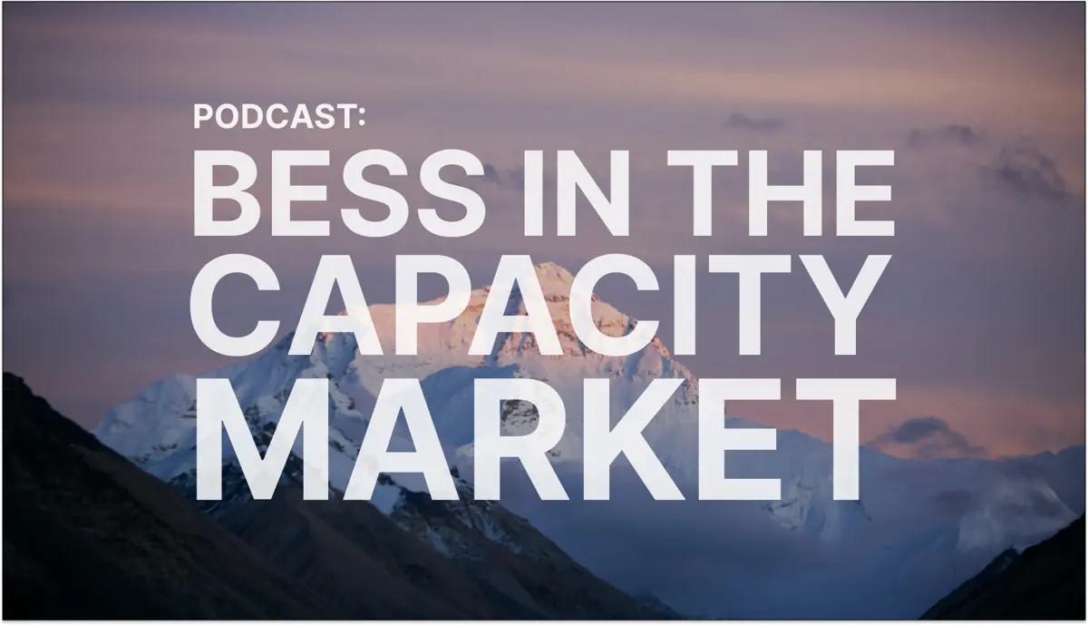 Podcast: Regulation changes and BESS in the Capacity Market with Lisa Waters