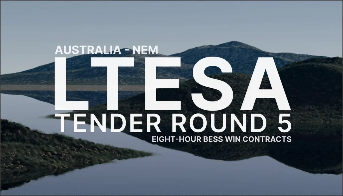 Australia: Eight-hour batteries win contracts in LTESA Tender Round 5