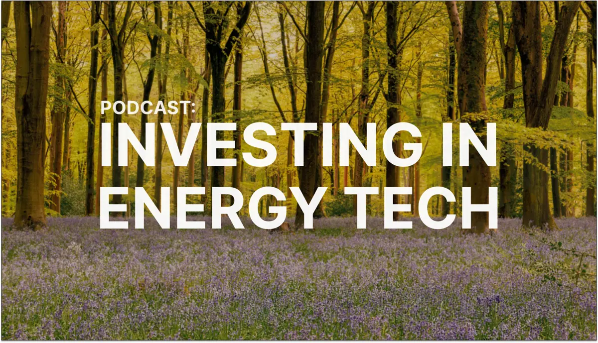 Podcast: Investing in energy tech with Philipp Emig