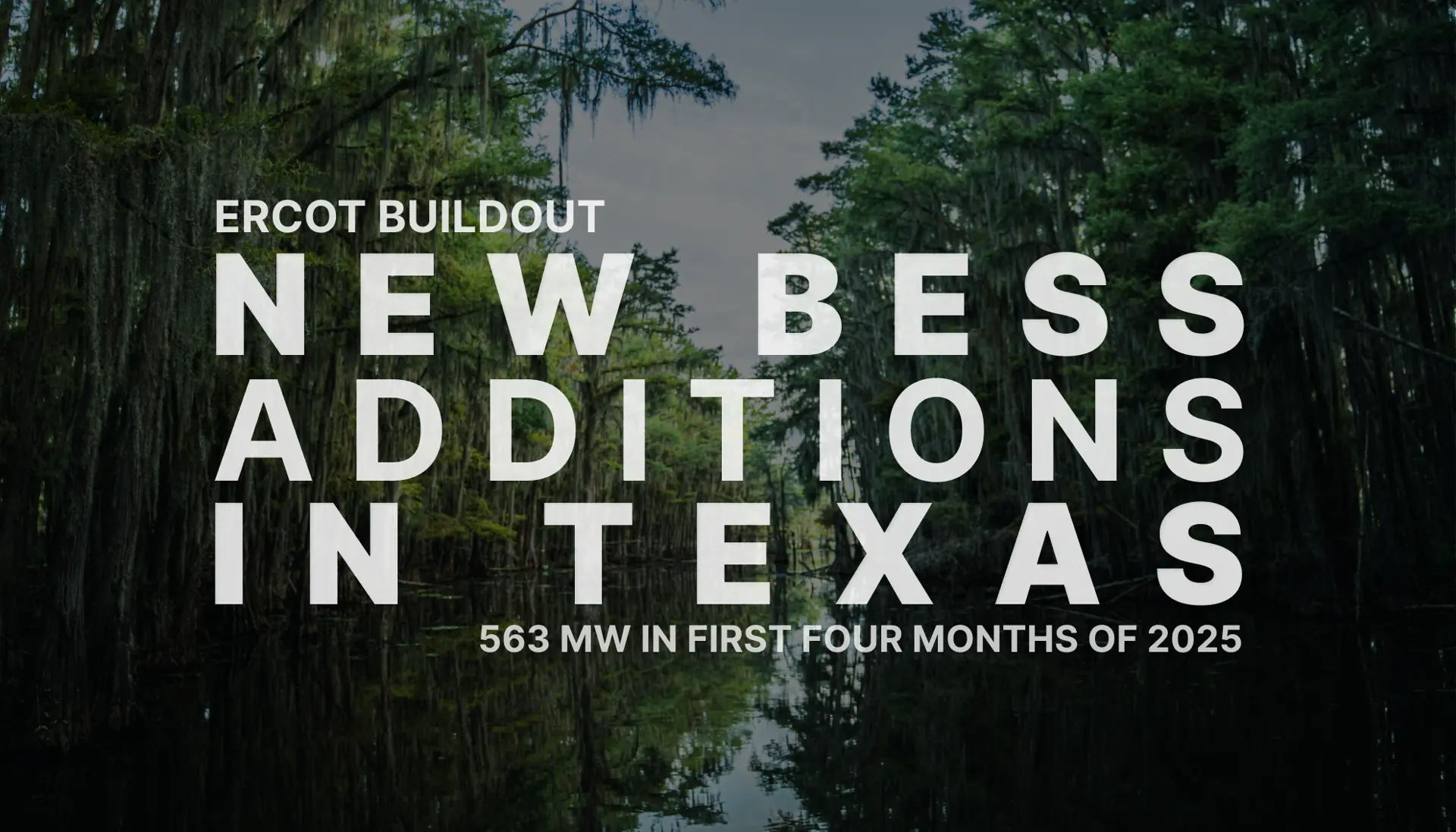 ERCOT: BESS capacity grows to 8.5 GW in the first four months of 2025