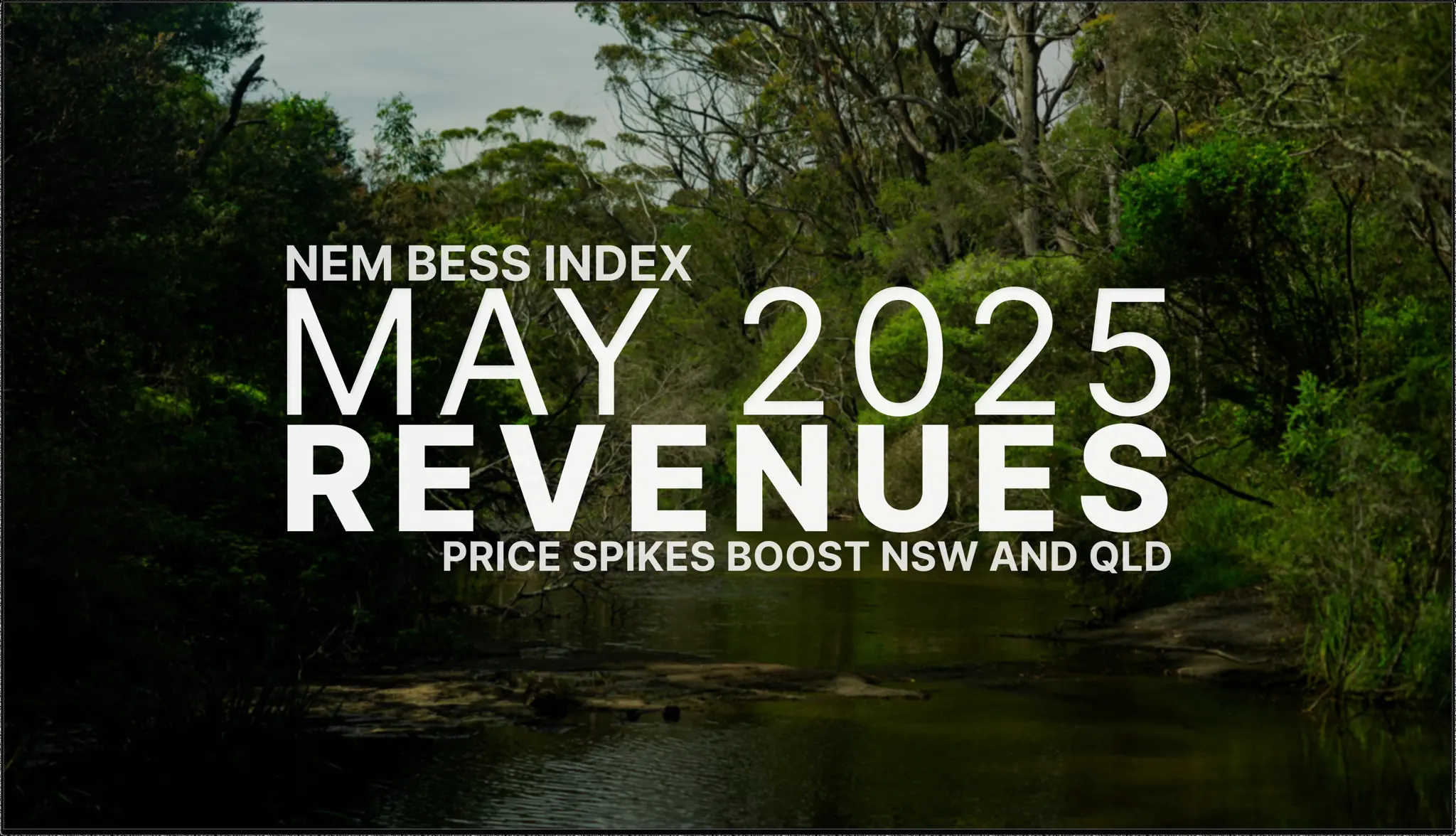 NEM Battery Revenues: Energy and FCAS price spikes boost earnings in May 2025