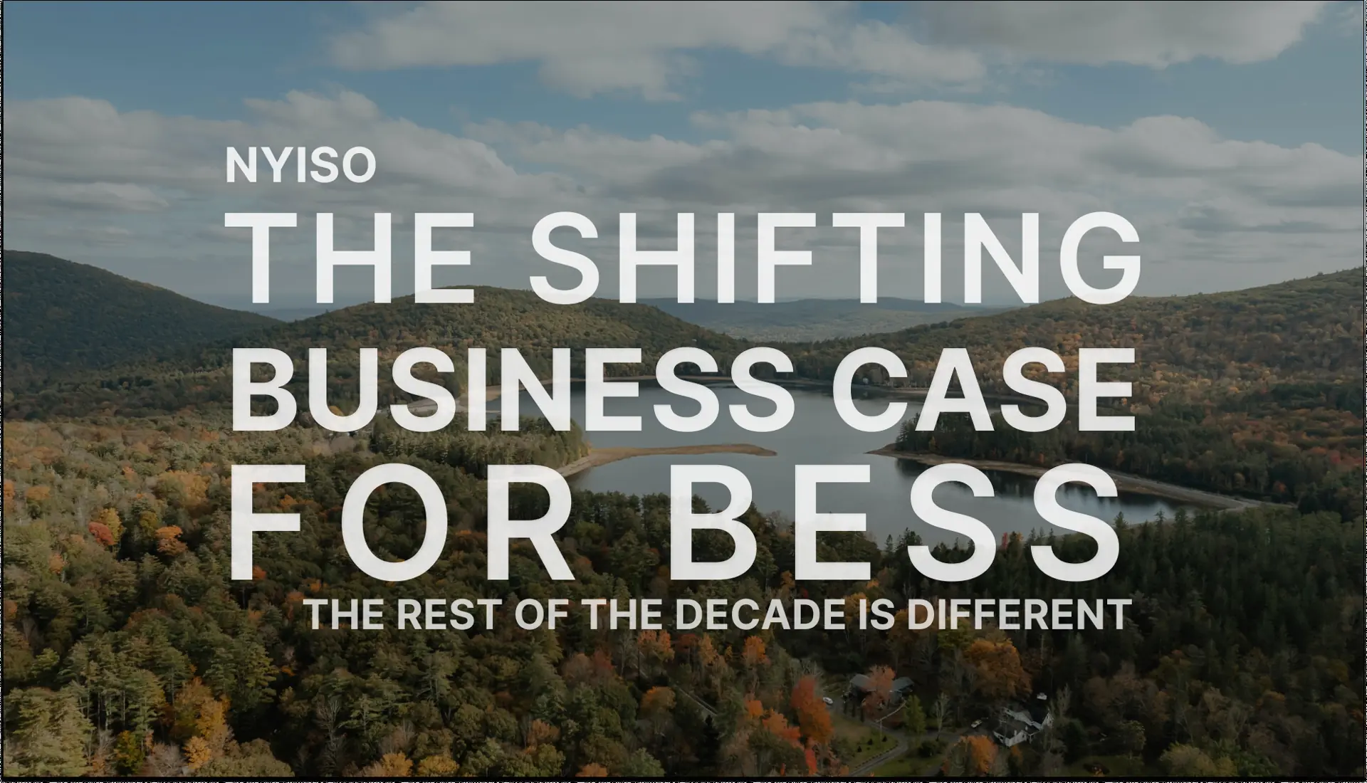 NYISO: The evolving BESS business case