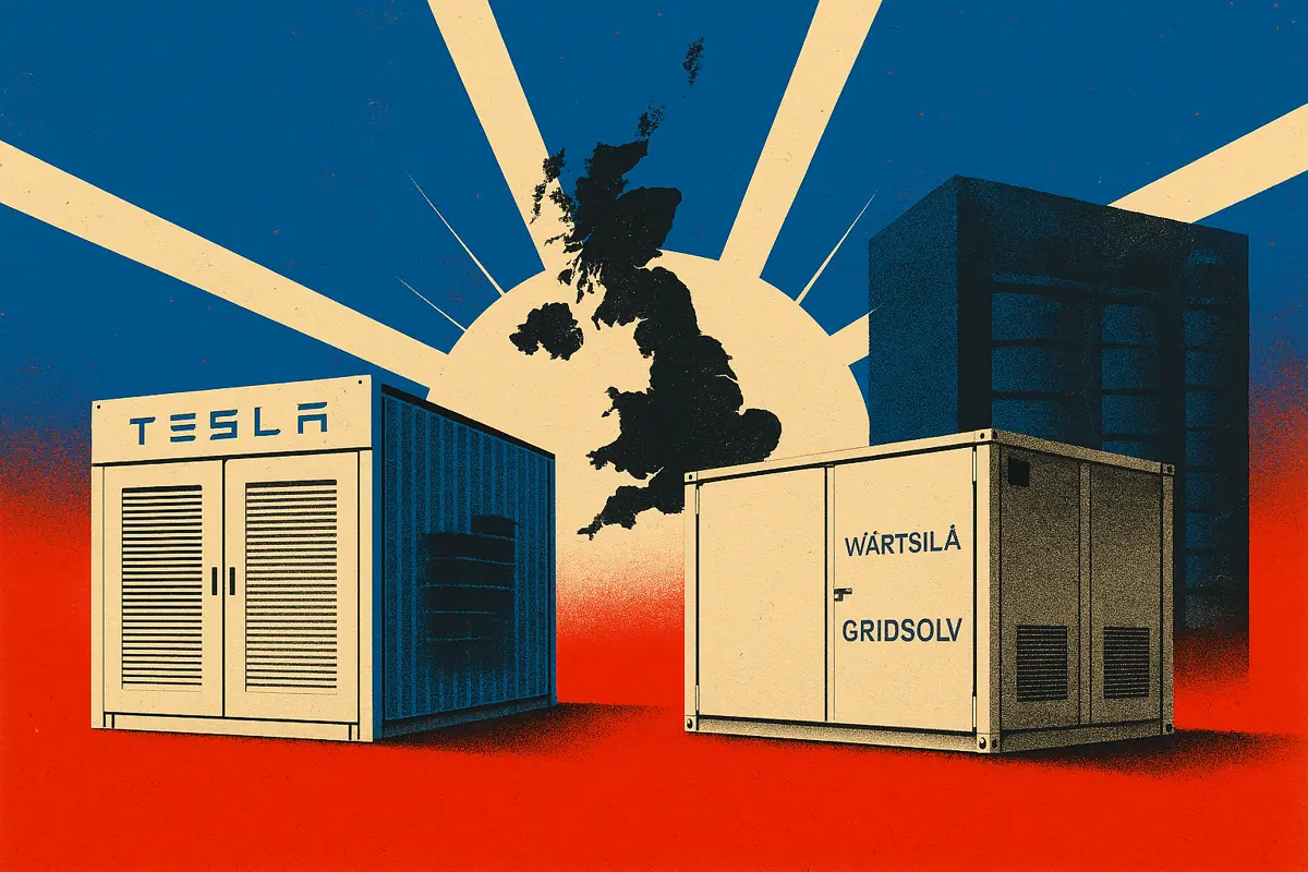 BESS suppliers in Great Britain: Q3 2025 update