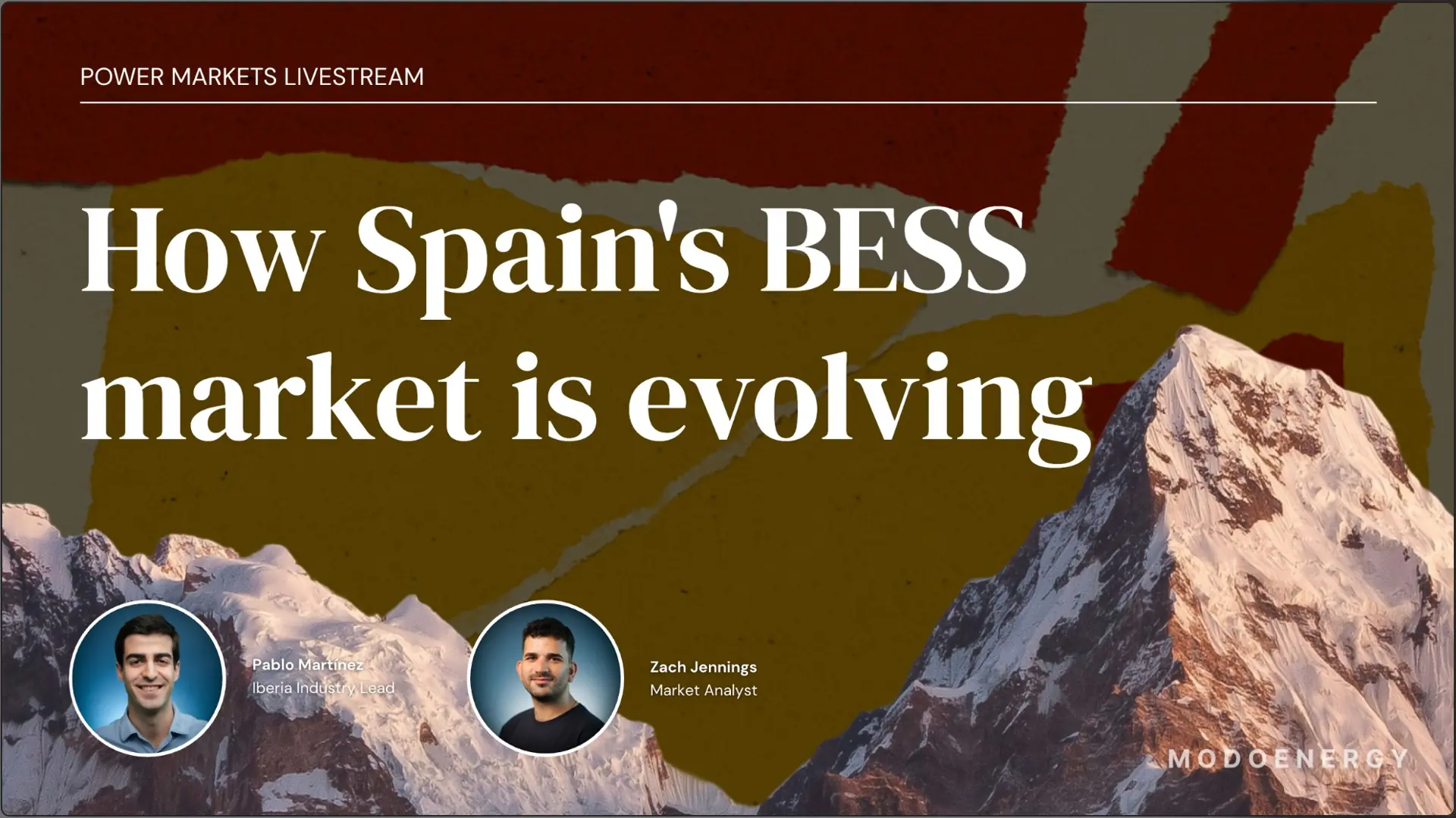 Modo Energy Spain Livestream: Five key takeaways