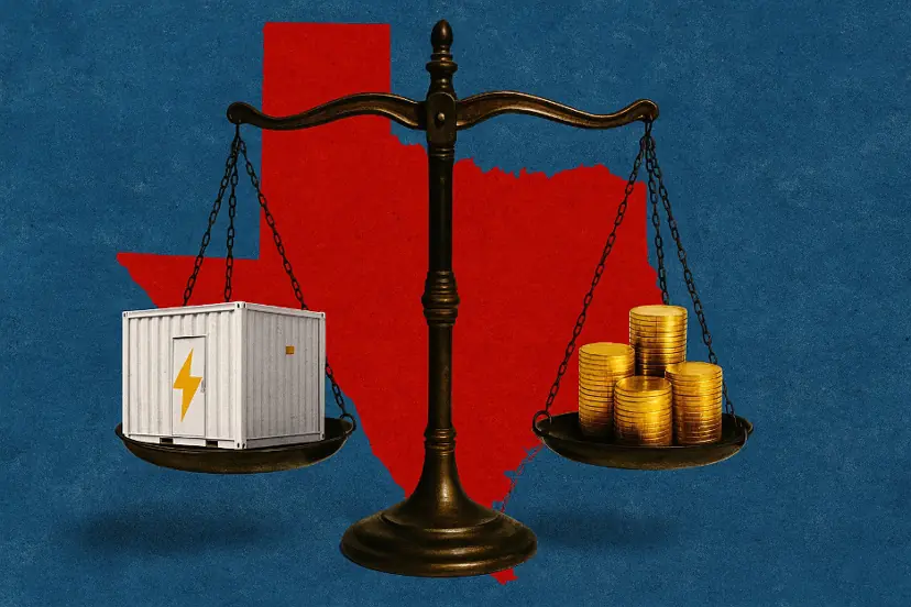 ME BESS ERCOT: Battery revenues decline to $2/kW-month in October