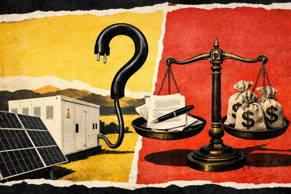 CAISO: ¿Cómo puede la co-ubicación influir en las decisiones de financiación y venta de una batería?