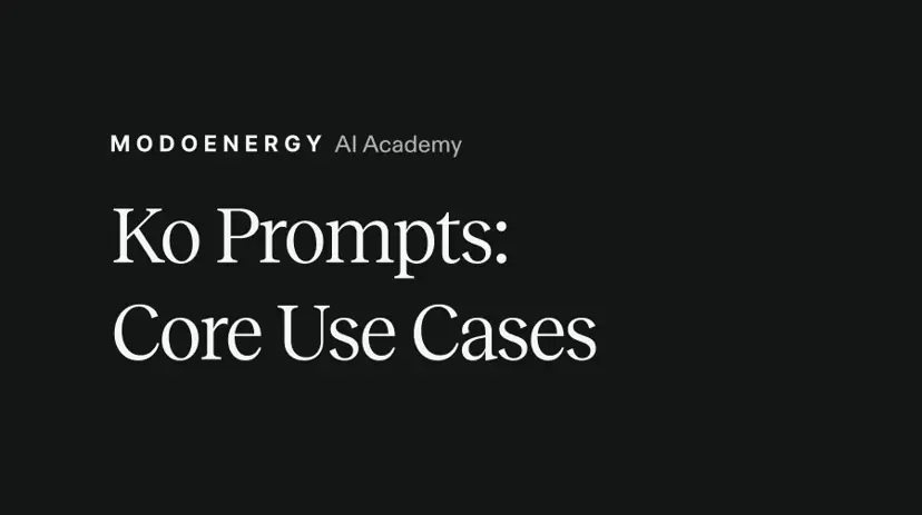 Ko Prompts: Core Use Cases