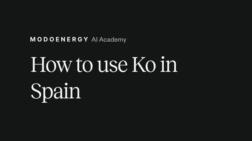 How to use Ko in Spain: a guide for analysts and developers