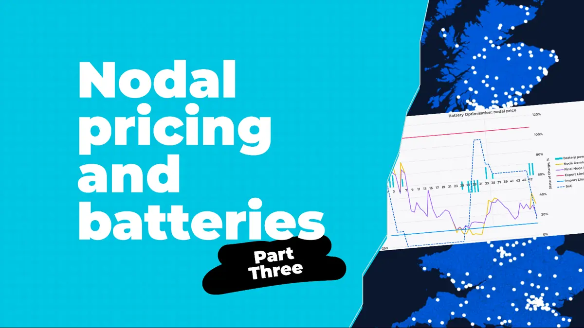 LMP - Part Three: modelling a battery energy storage system